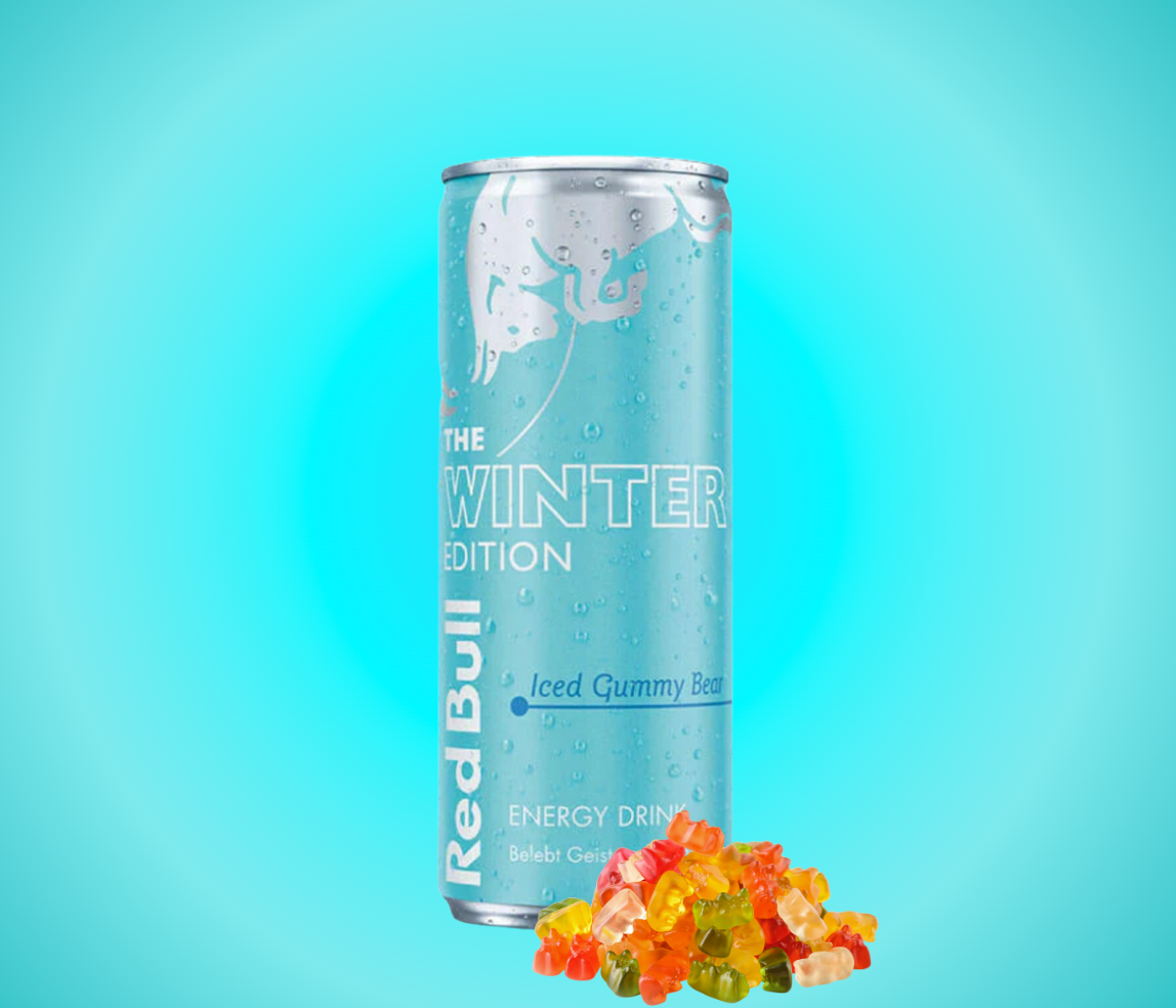 Red Bull Iced Gummy Bear