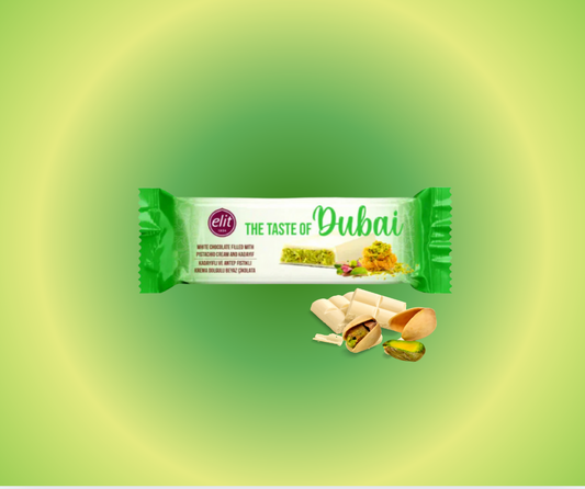 Elit The Taste Of Dubai - White Chocolate Filled Pistachio Cream With Kadayif