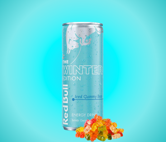 Red Bull Iced Gummy Bear